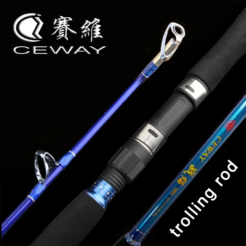 Trolling Boat Fishing Rod Tough Troll Rods Super Hard Carbon Fiber Jig Pole  Powerful Jigging Poles 1.8m 2.1m 2.4m 2.7m Big Fish - AliExpress