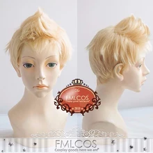 Игра Persona 5 Ryuji Sakamoto косплей парик Мужская мода блонд короткие парики+ парик шапка