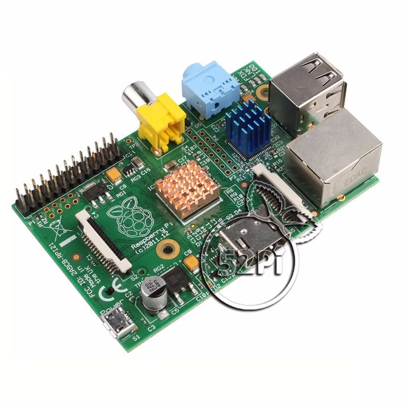 Медь алюминиевые радиаторы охлаждения для Raspberry Pi 3/2 Модель B