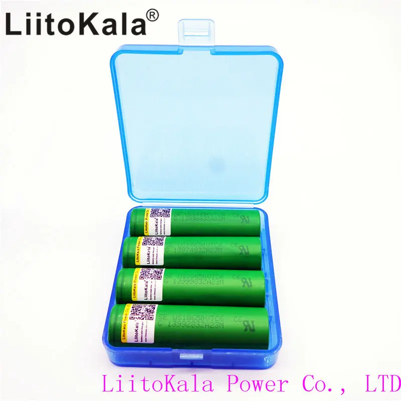

Liitokala 100% original VTC6 3.7V 3000mAh 18650 lithium battery 30A for US18650VTC6 flashlight electronic cigarette battery