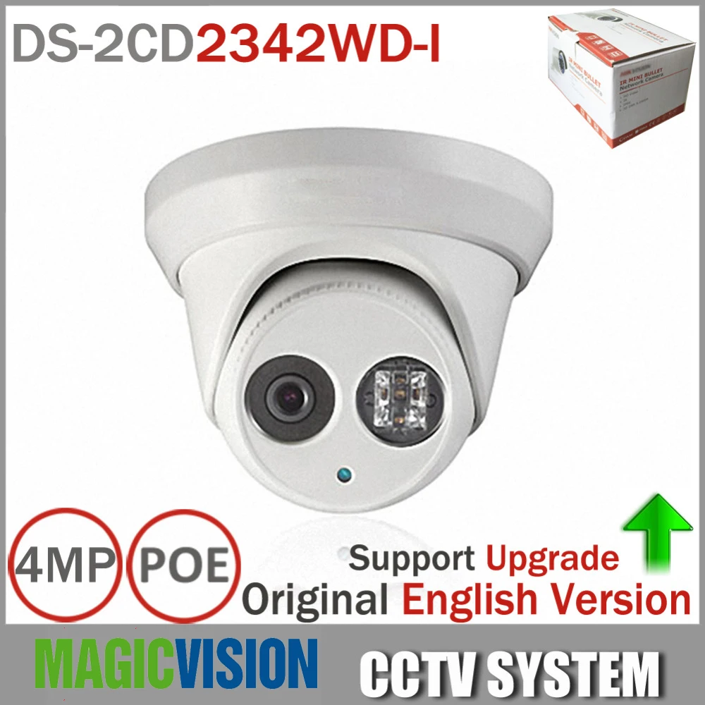 Hikvision DS 2CD2342WD I English version 4MP camera EXIR CCTV Camera