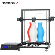 Tronxy Prusa i3 3D принтер алюминиевый профиль рамы Высокая точность impressora DIY Kit 2017 новая машина