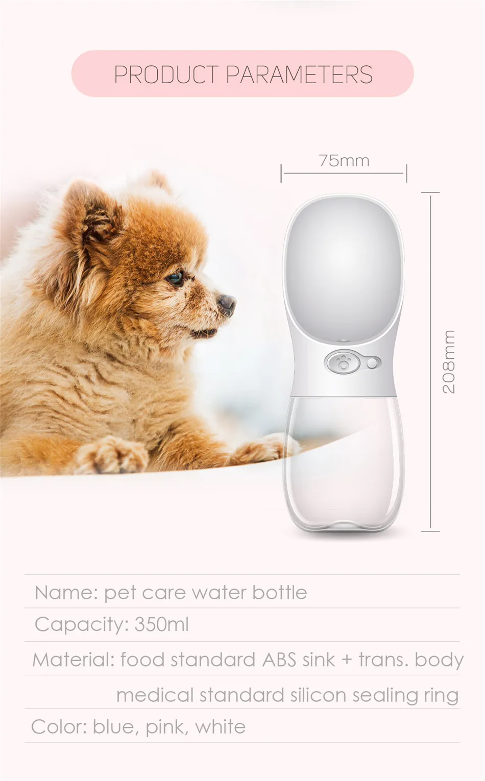 Dog Water Bottle (11)