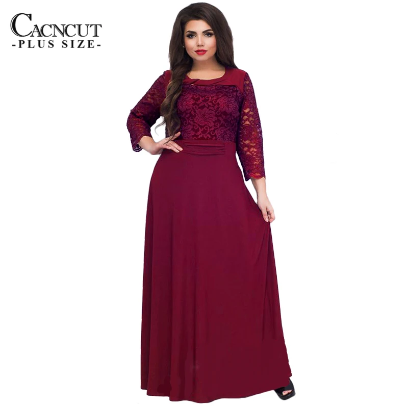 long frock plus size