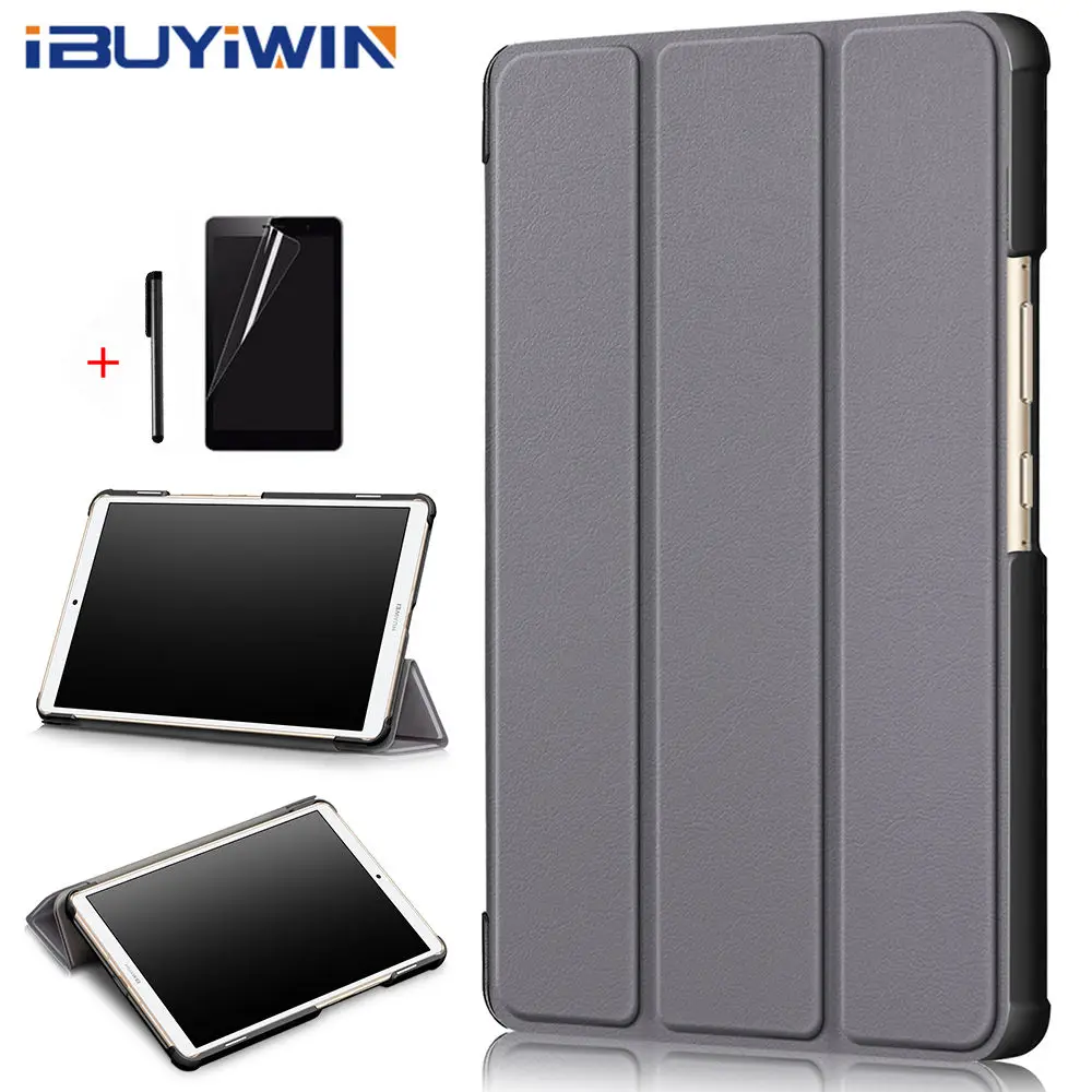 

Colorful Printed Magnetic PU Leather Cover for Huawei MediaPad M6 8.4 inch Tablet Auto Sleep Funda Capa Case for M6 8.4" +Gifts