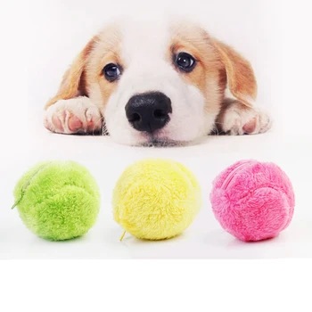 

Pet Electric Toy Ball Magic Roller Ball Toy Automatic Roller Ball Magic Ball Dog Cat Pet Toy Battery Chew Plush Floor Clean Toys