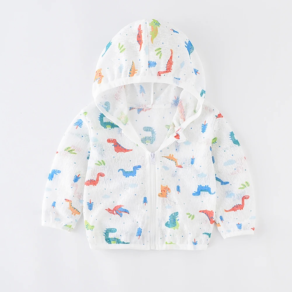JN18810 Summer Multicolor Boy Girls Sun UV Protection Coat Kids Rash