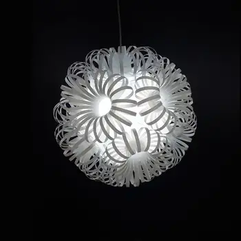 

DIY Flower Ball Lampshade Ceiling Lamp Hanging Light Cover Home Restaurant Decor
