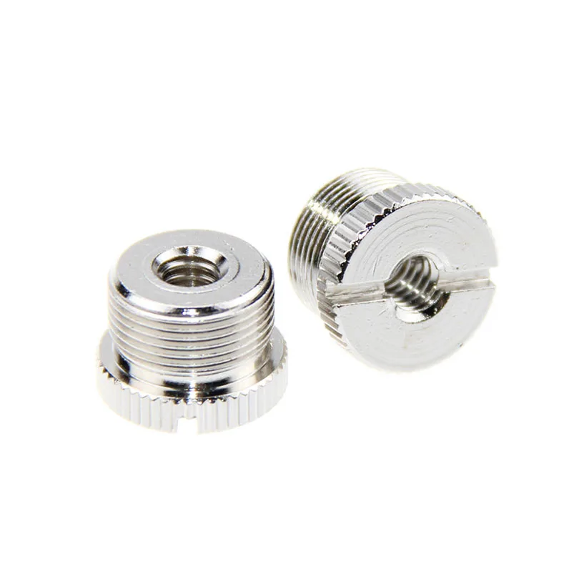 CAMVATE из 2 предметов микрофон винт 1/4 &quotЖенский до 5/8&quot Мужской адаптер подставка