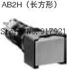 

[ZOB] Jog button switch 12mm hole AB2H-M2PS blue AB2H-A2PW amber Japan and the spring idec --10pcs/lot