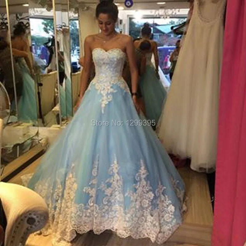 Light blue puffy prom dresses Light blue puffy prom dresses