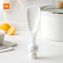 Xiaomi Youpin милый мультяшный медведь ложка для риса не липкая вертикальная подставка совок для риса суп соус ковш кухонный инструмент ужин