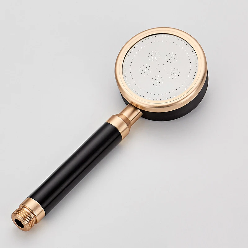 Shower Head Shower Bath Head Adjustable 3 Mode High Pressure Stone Stream Handheld With Negative Ion Activated Ceramic Balls