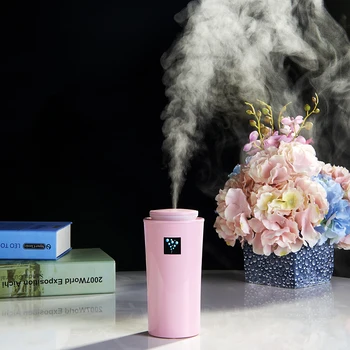 

Mini Portable Air Humidifier Essential Oil Diffuser Aroma Household In The Car Ultrasonic Humidifier Usb Diffusers For Home