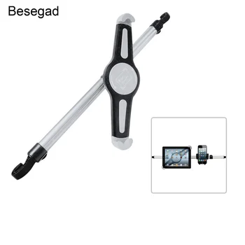 

Besegad Universal Stretchable Tablet Phone Support Car Headrest Mount Holder Cradle Bracket for iPad Xiaomi Samsung Galaxy Tab
