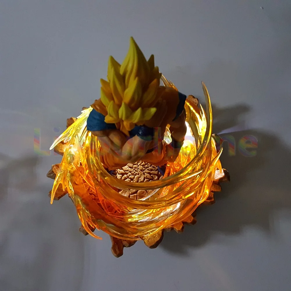 Жемчуг дракона Z Goku с эффектом DIY светодиодный ночник аниме Dragon Ball DBZ Сон Гоку Светодиодная лампа Рождественский Декор Lampara Led