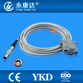 

Free Shipping for 7Pin Invivo 4500 (nellcor module) Adult soft tip spo2 sensor Probe,3M