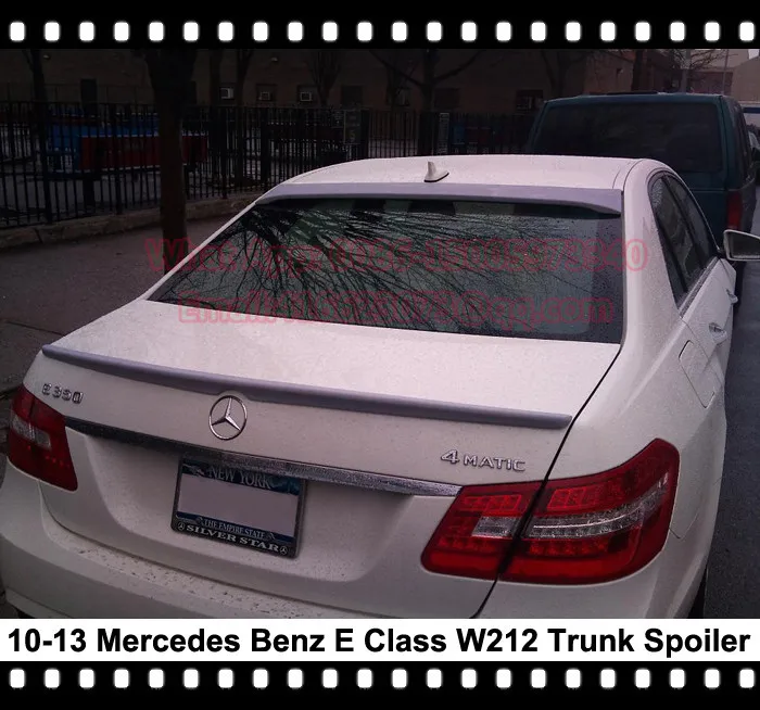 E Class Trunk Spoiler W212 Rear Wing E200 Trunk Lid Lorinser Style Case For Mercedes Benz E260 E300