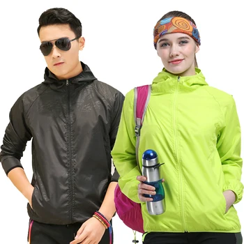 

Men women UV Jacket summer Sunscreen softsell coat Skin Sun-protective Windbreaker men Outdoors Windpoof quick-drying jackets