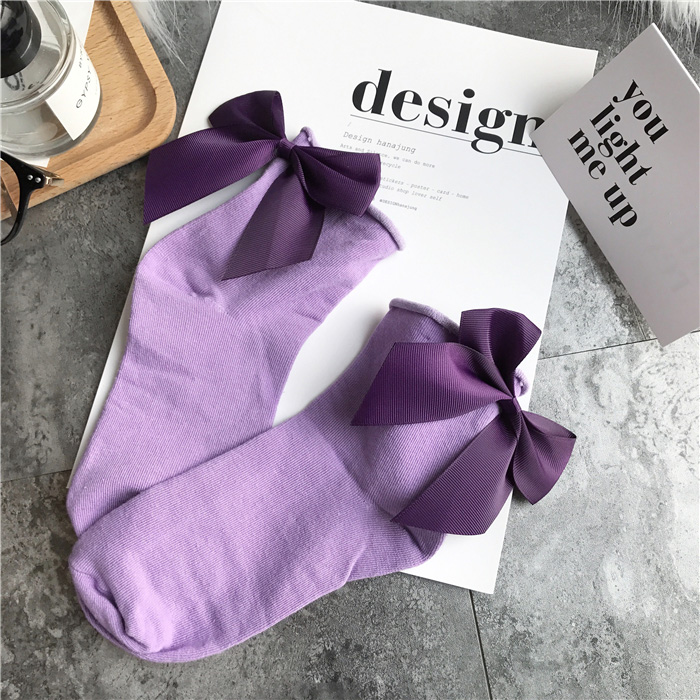 Bow Ladies Socks