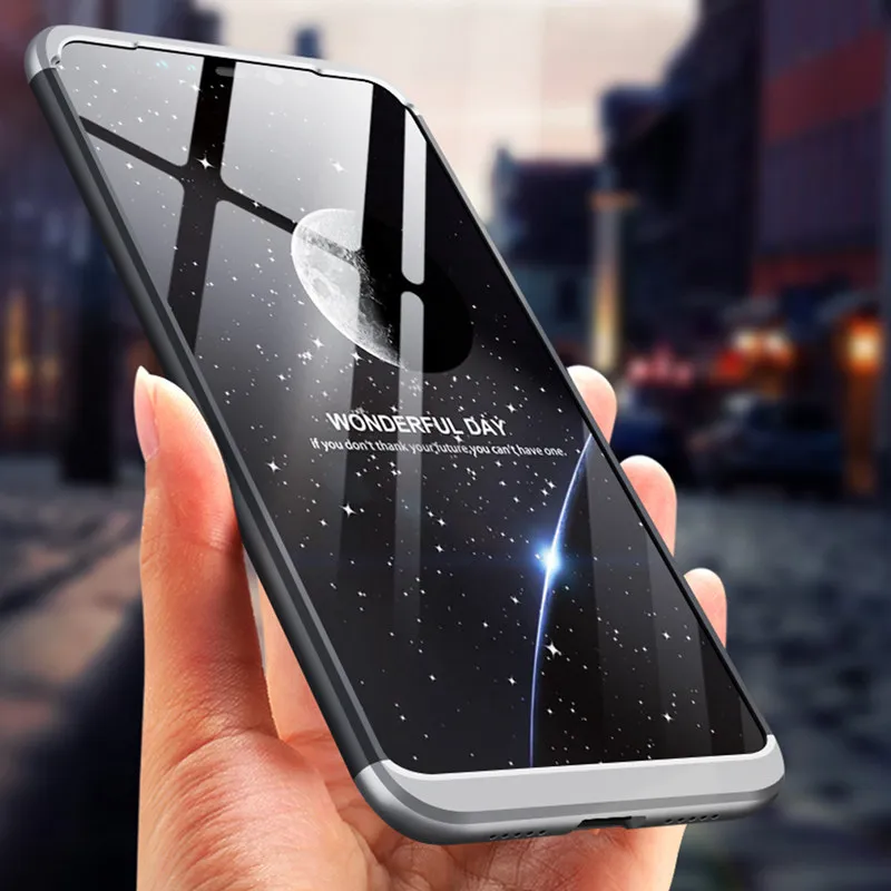 OLLIVAN Case For Xiaomi Mi 8 Lite Mi8 Luxury 360 Full Protection Hard Phone Cover for Xiaomi Mi 8 SE Mi 8 Explore Version Coque
