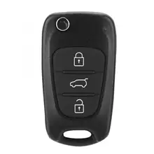 Чехол для дистанционного ключа 3 кнопки автомобиля дистанционного флип Брелок чехол защитный чехол подходит для HYUNDAI i20 i30 автомобильные аксессуары