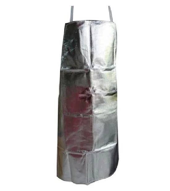 

1000 Degree Heat Resistant Apron ,Aluminum Fabric Apron ,high temperature working apron