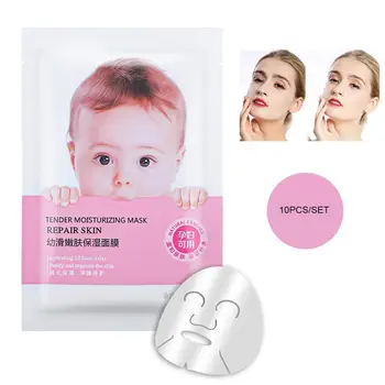 

10Pcs Moisturizing Oil Control Anti-aging Mask Baby Soft Skin Care Face Mask Cosmetics
