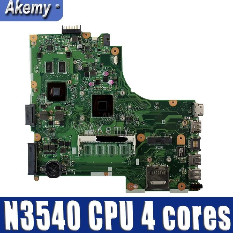 X450MD Laptop Moederbord Voor Asus X450MD X450M X452M X450MJ Moederbord 100% Getest Met N3530/N3540 Cpu 4 Cores X450MD Laptop Moederbord Voor Asus X450MD X450M X452M X450MJ Moederbord 100% Getest Met N3530/N3540 Cpu 4 Cores