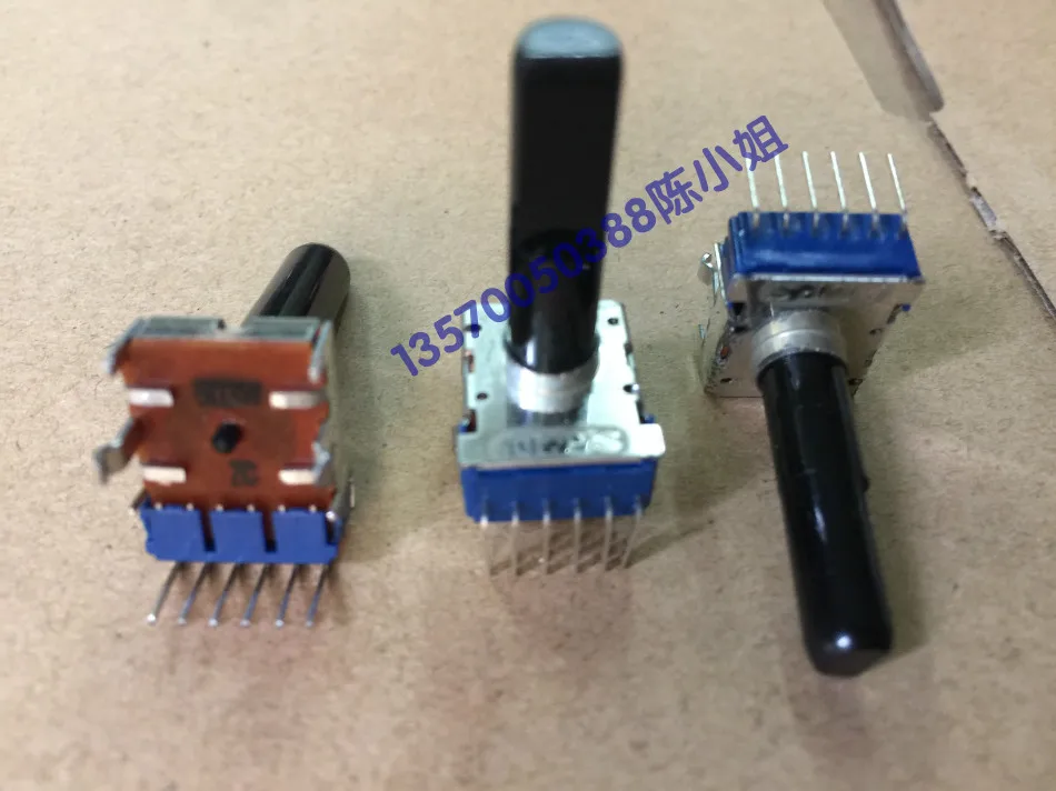 2PCS/LOT ALPS alpine RK12L1230C2M double connected 6 foot potentiometer W50K with midpoint shaft 23 | Обустройство дома