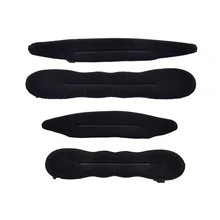 Популярные 4 шт. волшебный Поролоновый спонж зажим для укладки волос пончик булочка бигуди производитель кольцо инструмент Аксессуары