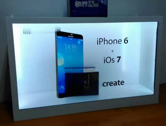 lcd panel transparnet screen brands