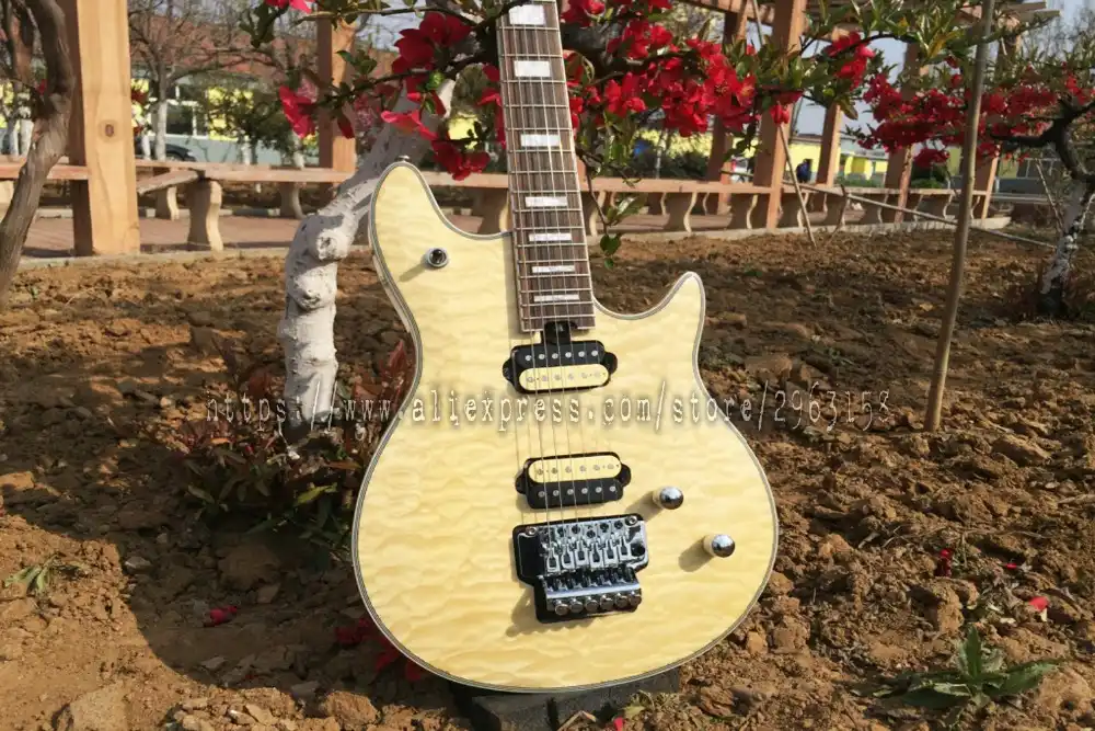 10 S Магазины Вольфганг 4А Стеганые Природный Электрогитары|guitar electric|guitare guitareguitar