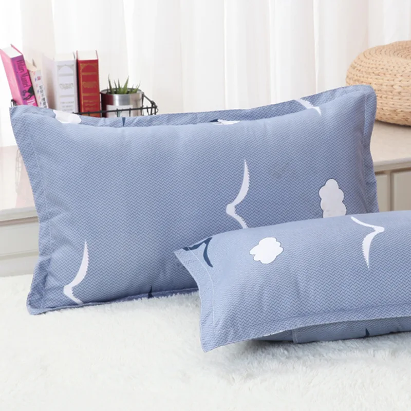 

2 pcs Ventilation pillowcases Bedroom pillow cover 22 color 75 CM*50 CM