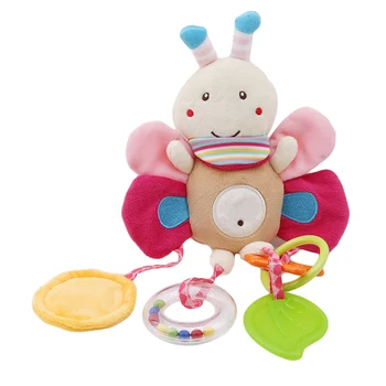 

New Born Baby Stroller Toys Bell Bed Stroller Hanging Bell Toys Educational Baby Rattle Toys Soft PP Cotton Stuffed Toys Gift