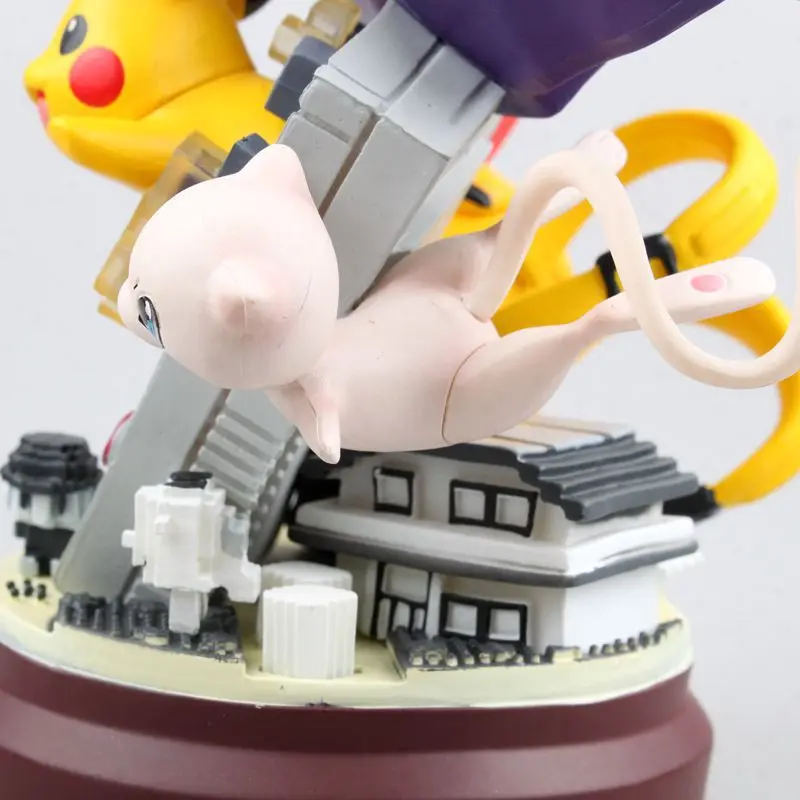19 см аниме Pika Mewtwo Charizard фигурка модель игрушки милые Покемоны фигурка игрушки сказочные украшения комнаты игрушки для детей