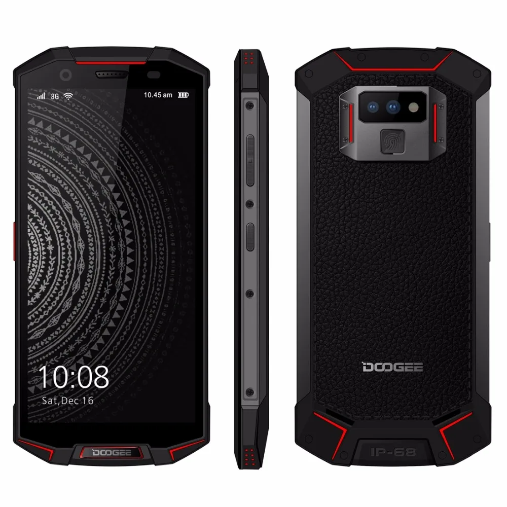 DOOGEE S70 Lite IP68 Водонепроницаемый противоударный Android 8 1 5500 мАч 12V2A Charge 5 99 ''Octa Core 4