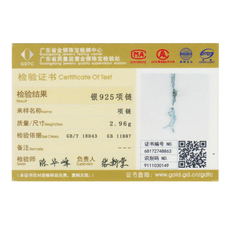 BAMOER Popular Real 100% 925 Sterling Silver Naughty Kitten Cat Women Pendant Necklaces Fashion Sterling Silver Jewelry SCN175 - Image 6