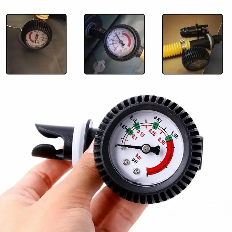 

Pressure Gauge Air Thermometer for Inflatable Boat Kayak Test Air Pressure Valve Connector SUP Stand Up Paddle Board Surfing #15