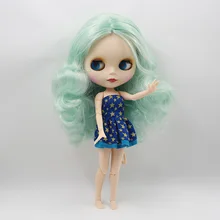 Обнаженные куклы Блит с соединением тела, зеленые волосы(BLKS 23R