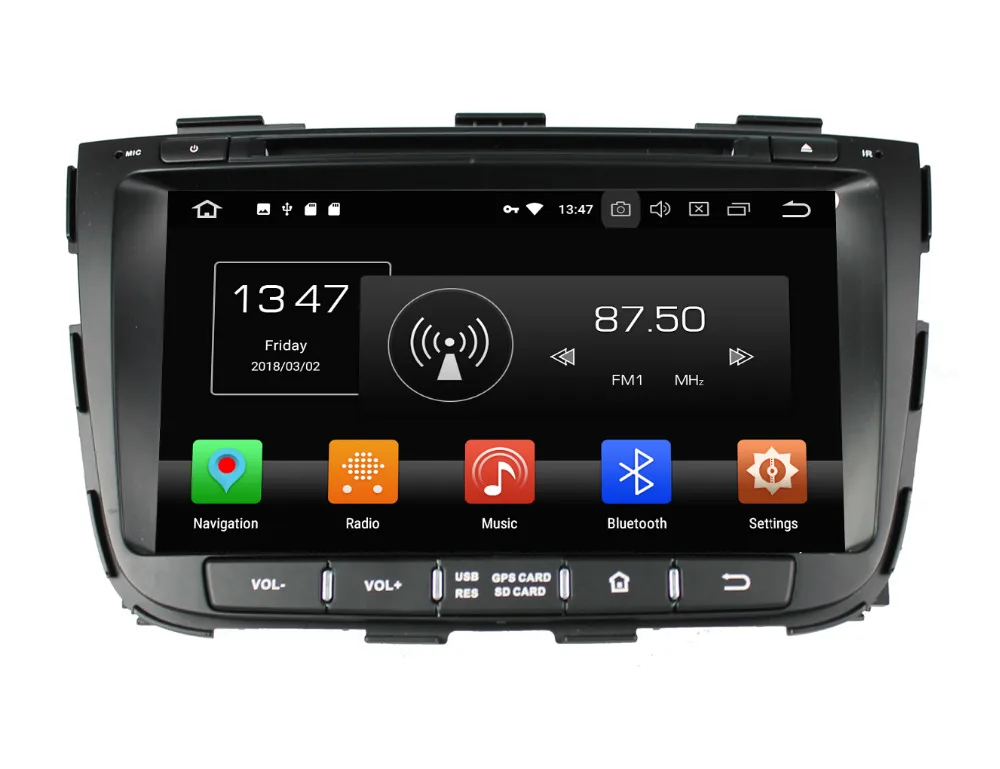 Perfect Android 8.0 Octa Core 4GB RAM 32G ROM Car DVD GPS For For Kia Sorento 2013 2014 WIFI 4G Autoradio Multimedia Stereo 1