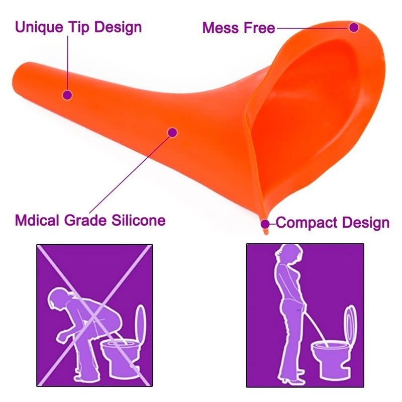 Многоразовый Портативный Женский писсуар Туалет мочеиспускание стоящее мочевое устройство мочи Путешествия Женские писсуары для женщин