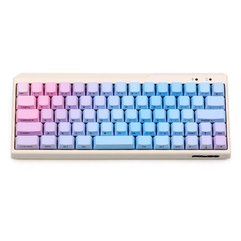 Синий Демон минила OEM keycap сторона напечатана для filco minila вишня mx мехканическая