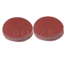 BQLZR 115mm Dia Round Disc Sand paper Sheet with 60/80/120/180 Grit Pack of 40