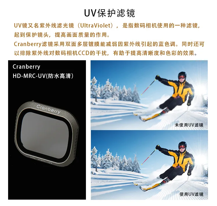 Наборы фильтров для DJI Mavic 2 Pro Drone Camera CPL ND4 ND8 ND16 UV фильтры объектива с защитным