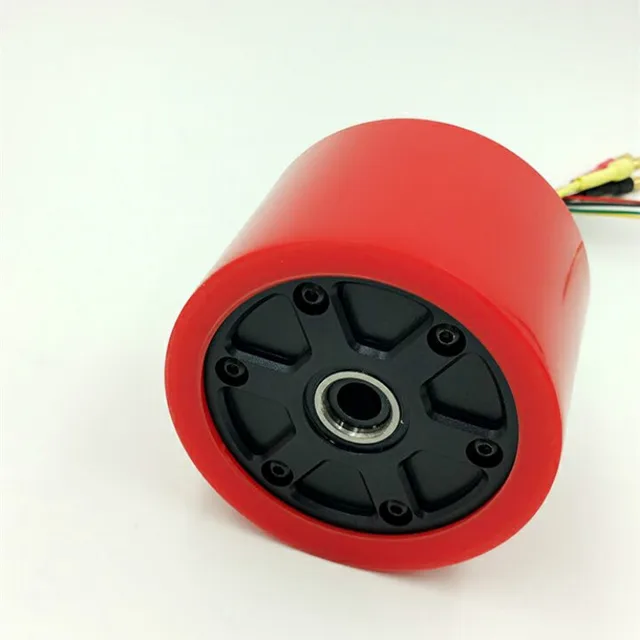 1PC 70mm 83mm 90mm Electric Skateboard Hub Motor With Black or Red PU