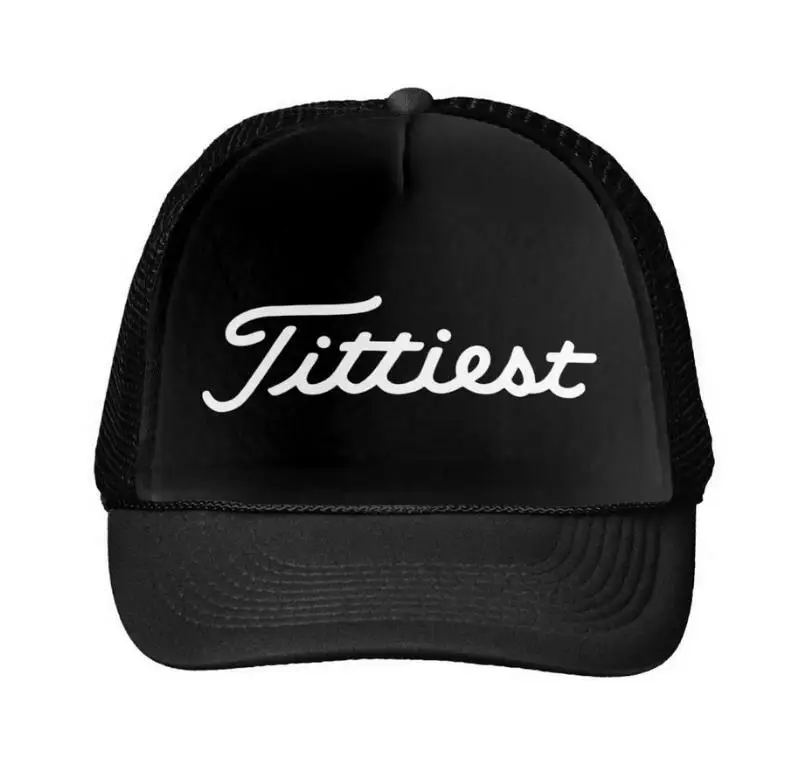 Prix pour Tittiest Golf Imprimer Casquette de baseball Chapeau Pour Femmes Hommes Unisexe Maille Réglable Taille Noir Blanc Drop Ship M-59 Prix pour Tittiest Golf Imprimer Casquette de baseball Chapeau Pour Femmes Hommes Unisexe Maille Réglable Taille Noir Blanc Drop Ship M-59