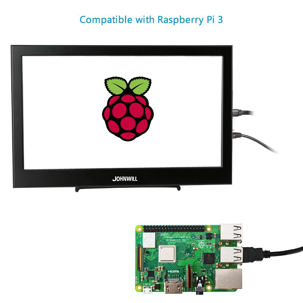 

11.6" inch LCD Metal Shell Portable HDMI Monitor 1920X1080 IPS Tablet Computer with Speakers VGA Interface for Switch PS4 Laptop