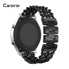 Лучшая цена! Перевозка груза падения спортивные Нержавеющая сталь сменный ремешок для наручных часов, ремешок для samsung Шестерни S3 классический наивысшего качества FEB22