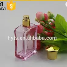 Высококачественная прозрачная 50 мл стеклянная бутылка для духов для косметической упаковки